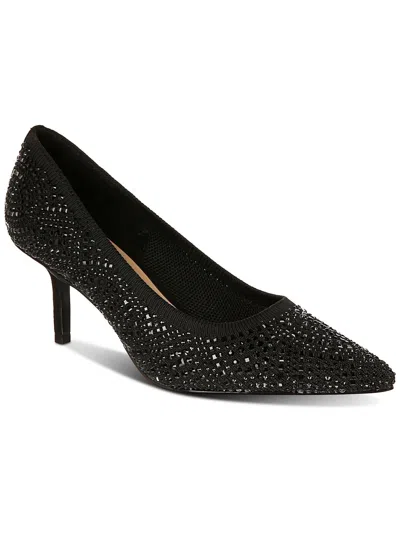 THALIA SODI HEATHERE WOMENS RHINESTONE POINTED TOE PUMPS