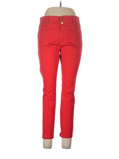Pre-owned Thalia Sodi Jeggings In Red