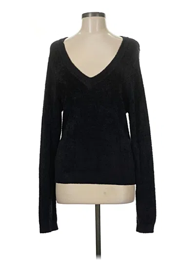 Pre-owned Thalia Sodi Pullover Sweater In Black