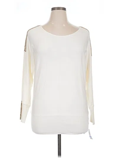 Pre-owned Thalia Sodi Pullover Sweater In White