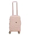 Thalia Sodi Rose Flower 22" Carry-on Expandable Luggage In Pink