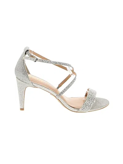 Pre-owned Thalia Sodi Sandals In Silver