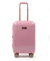 Thalia Sodi Signature 22" Carry-on Expandable Luggage In Pink Signature