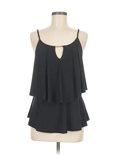 Pre-owned Thalia Sodi Sleeveless Blouse In Black