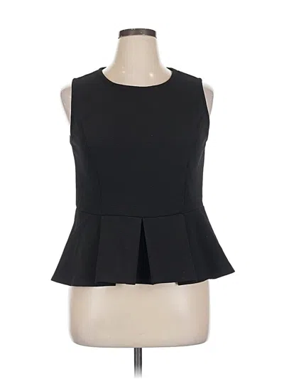 Pre-owned Thalia Sodi Sleeveless Blouse In Black
