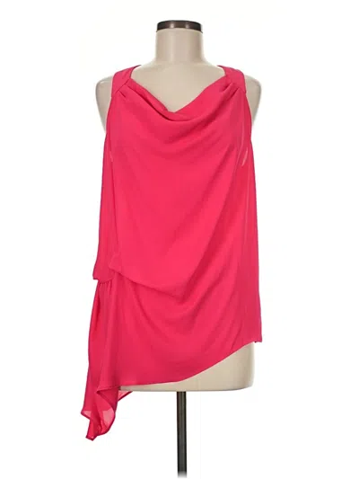 Pre-owned Thalia Sodi Sleeveless Blouse In Pink