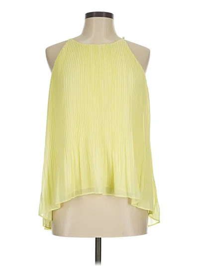 Pre-owned Thalia Sodi Sleeveless Blouse In Yellow