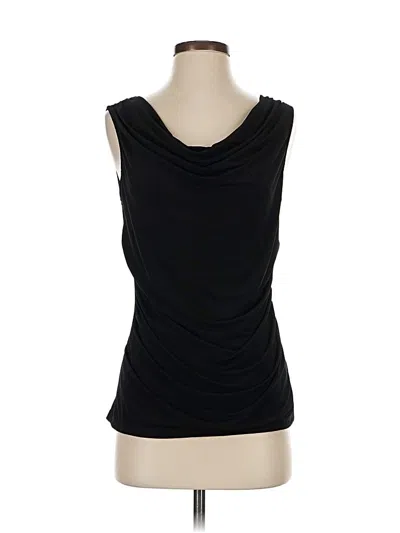 Pre-owned Thalia Sodi Sleeveless Top Black Cowl Neck Tops