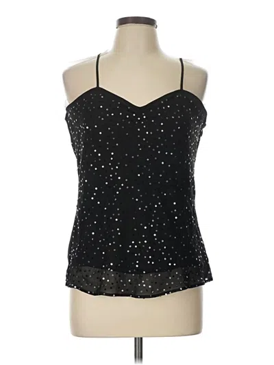 Pre-owned Thalia Sodi Sleeveless Top Black Halter Neckline Tops