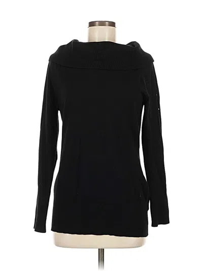 Pre-owned Thalia Sodi Turtleneck Sweater In Black