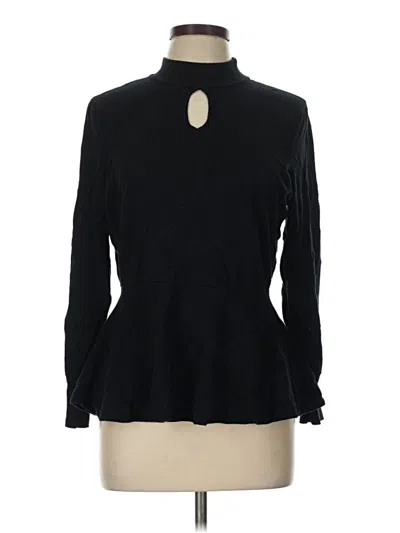 Pre-owned Thalia Sodi Turtleneck Sweater In Black