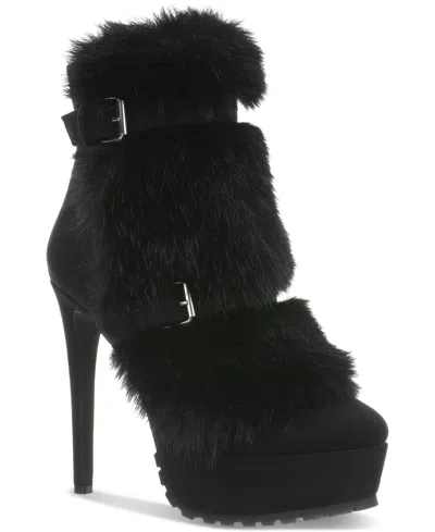 Thalia Sodi Women's Brandy Dress Booties In Black Mc