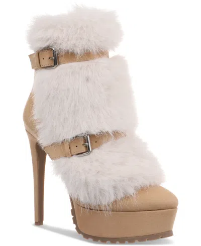 Thalia Sodi Women's Brandy Dress Booties In Camel Mc