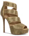 Thalia Sodi Women's Lana Embellished Platform Pumps In Gold
