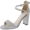 Thalia Sodi Womens Buckle Pumps In Silver