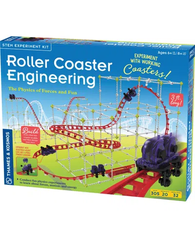 Thames & Kosmos Kids' Roller Coaster Engineering Set In Multi