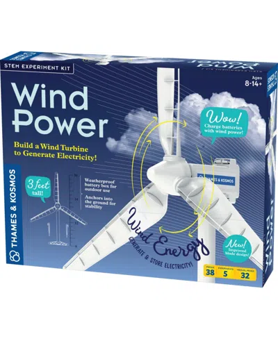 Thames & Kosmos Kids' Wind Power V 4.0 Science Kit In Multi