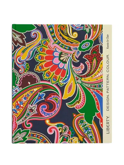 Thames E Hudson Liberty. Design. Pattern. Color Book (30.8cm X 25.7cm) In Blue