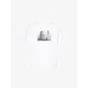 Thames Mens White Oliver Short-sleeve Graphic Cotton-jersey T-shirt Xs In White