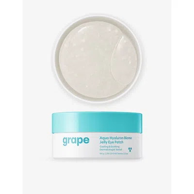 Thank You Farmer Grape Aqua Hyaluron Biome Jelly 60 Eye Patches In Transparent