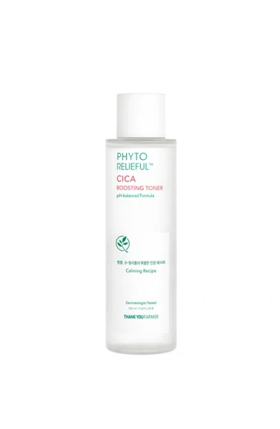 Thank You Farmer Phyto Relieful Cica Boosting Toner In White