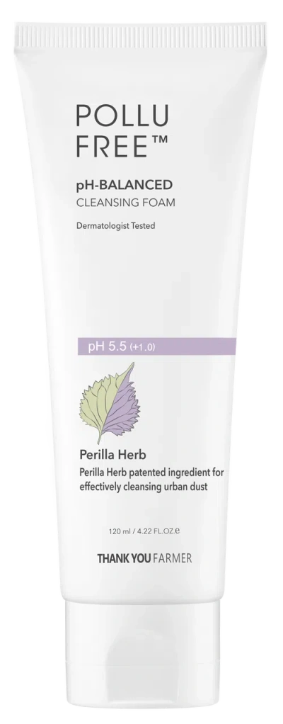 Thank You Farmer Pollufree Ph-balanced Cleansing Foam In Transparent