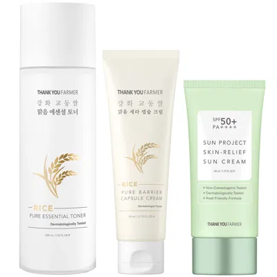 Thank You Farmer Skin Barrier Routine