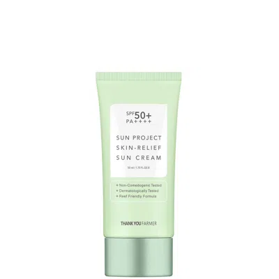 Thank You Farmer Sun Project Skin Relief Sun Cream Spf50+ Pa++++ 50ml