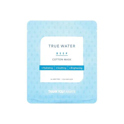 Thank You Farmer True Water Deep Cotton Mask