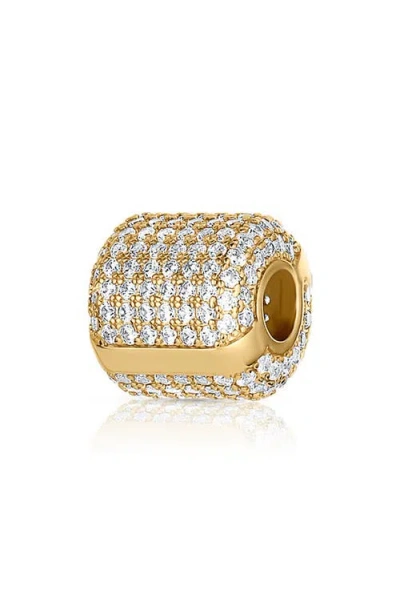 Thatch Celine Pavé Bead Charm In 14k Gold Plated