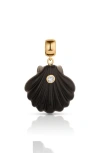 Thatch Coquille Onyx Charm In Black
