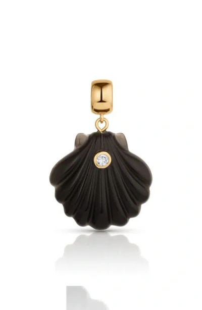 Thatch Coquille Onyx Charm