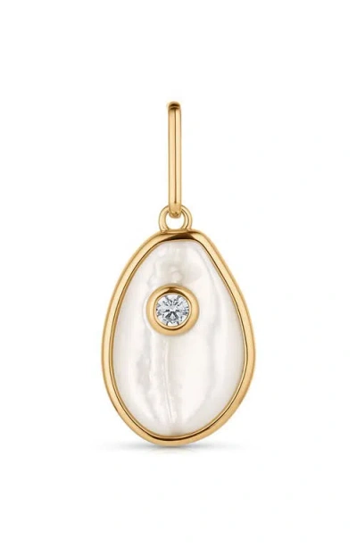 Thatch Cowrie Mother Of Pearl Charm
