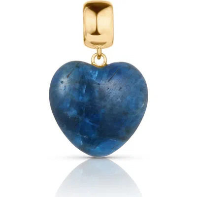 Thatch Gemma Bail Charm In Apatite