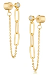 Thatch Juni 14k Gold Plated Drop Earrings In 14k Gold Plated