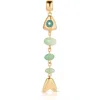Thatch La Pez Stone Bail Charm In Chrysoprase
