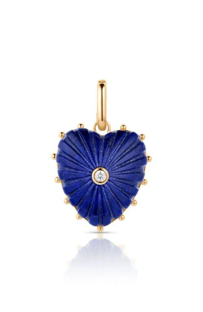 Thatch Malene Heart Clip Charm In Lapis