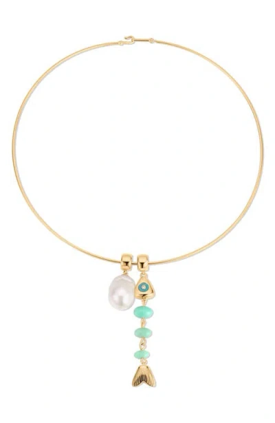Thatch Milos Chrysoprase Choker