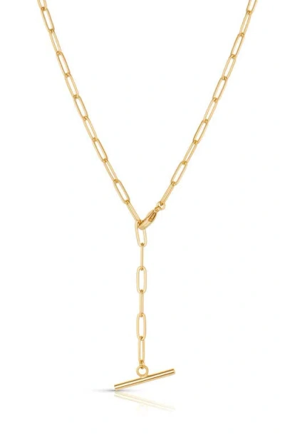 Thatch Natalie Toggle Y-necklace In 14k Gold Plated