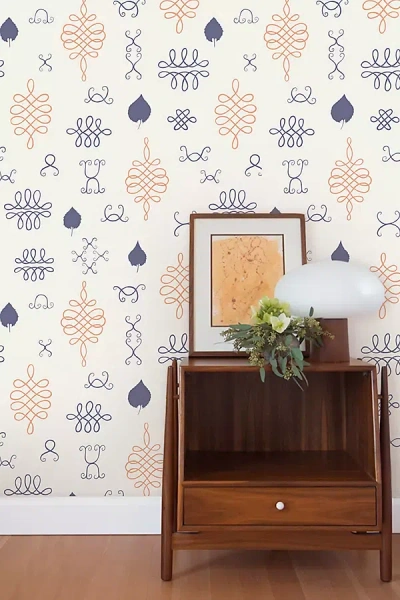 Thatcher After Chinterwink Hand Printed Wallpaper In White