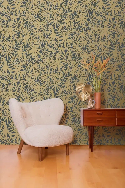 Thatcher Wild Thing Hand Printed Wallpaper In Multi