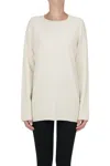 That's Alyki Cashmere Pullover In White