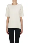 That's Alyki Cashmere Short Sleeves Pullover In White