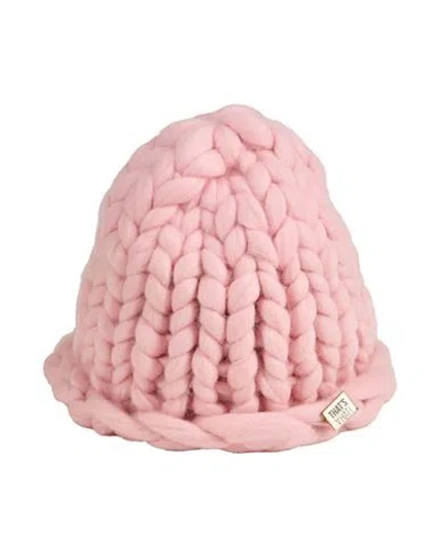 That's Hat That's ꓯhat! Woman Hat Pink Size Onesize Wool