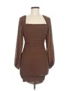 Thatssofetch Cocktail Dress In Brown