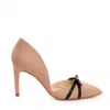 The 5th Element Women's Black Nude Beige Tessa Stiletto Pumps In Black