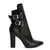 The 5th Element Women's Black Rock The City Printed High Boots In Black