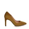 The 5th Element Women's Brown Selma Camel Suede Stiletto Pumps In Brown