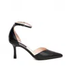 The 5th Element Women's Classy Pumps In Black Leather In Black