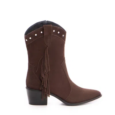 The 5th Element Women's Dakota Mini Brown Suede